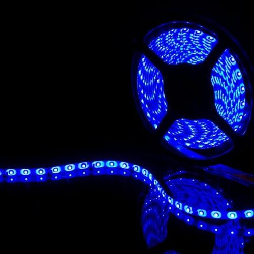Светодиодная лента SMD 3528, 600 Led, IP65, 12V, 9,6 Вт/м, Standart синий LEDPremium 72953